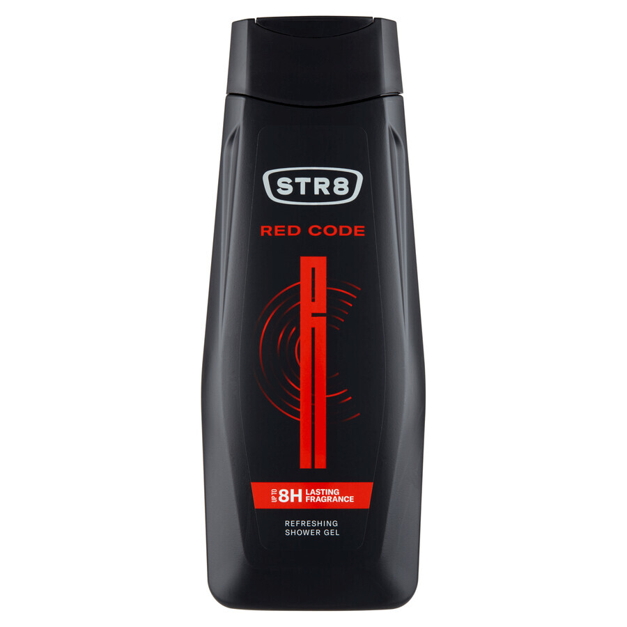 STR8 Red Code set, aftershave, 100 ml + deodorant spray, 150 ml + douchegel, 250 ml