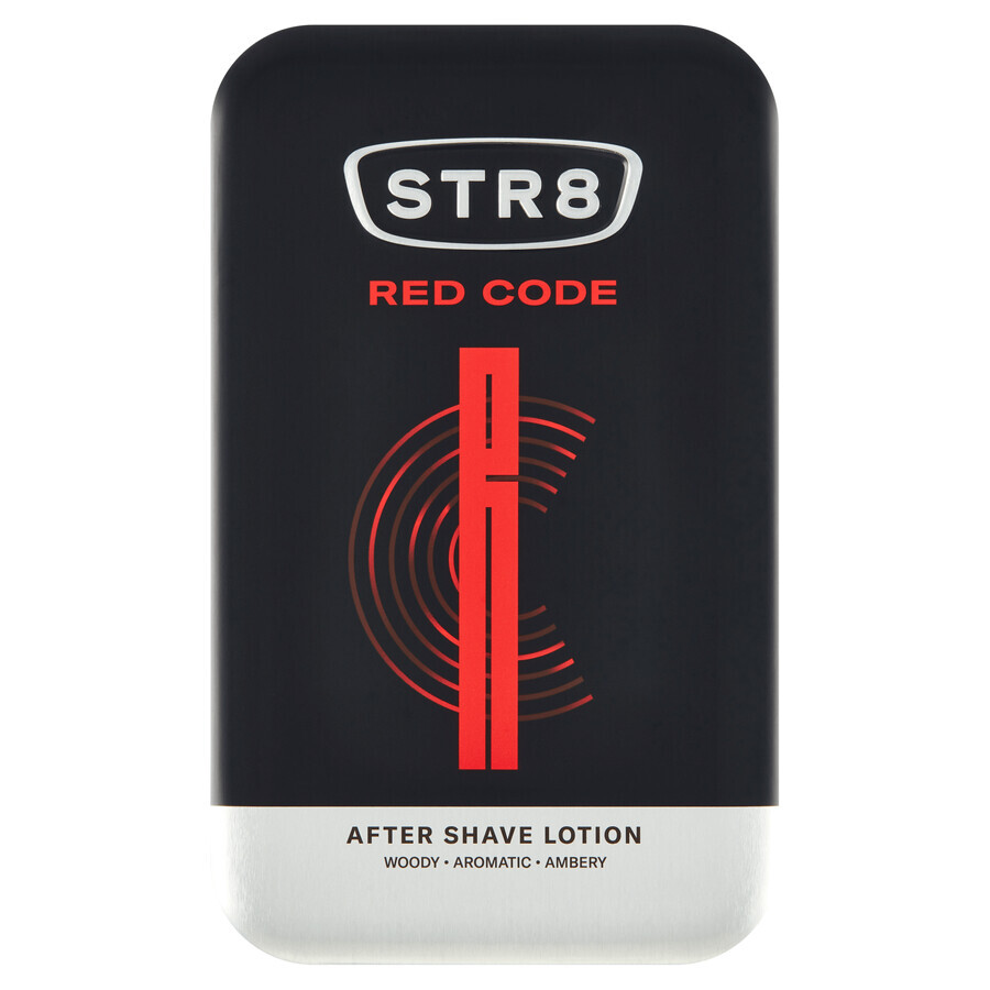 STR8 Red Code set, aftershave, 100 ml + deodorant spray, 150 ml + douchegel, 250 ml