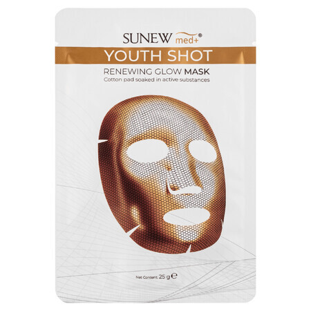 SunewMed+ Youth Shot, regenererend verhelderend bladmasker, 1 stuk