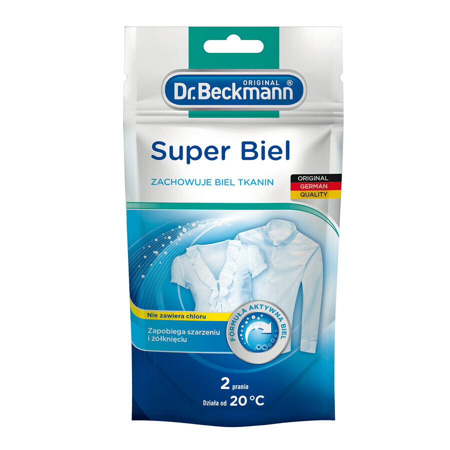 Dr. Beckmann Super White, Gewebeaufhellungspulver, 80 g