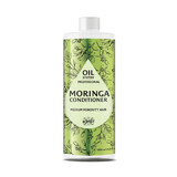 Ronney Professional Oil System Medium Porosity Hair, balsam pentru păr cu porozitate medie cu ulei de moringa, 1000 ml