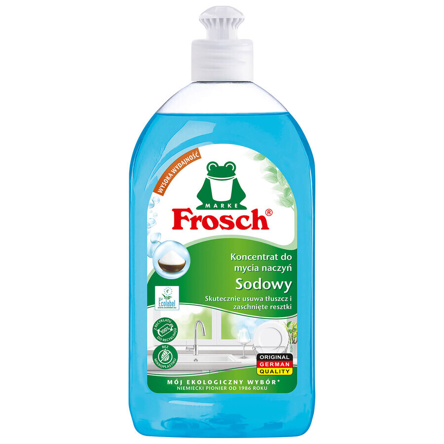 Frosch, afwasconcentraat, natrium, 500 ml