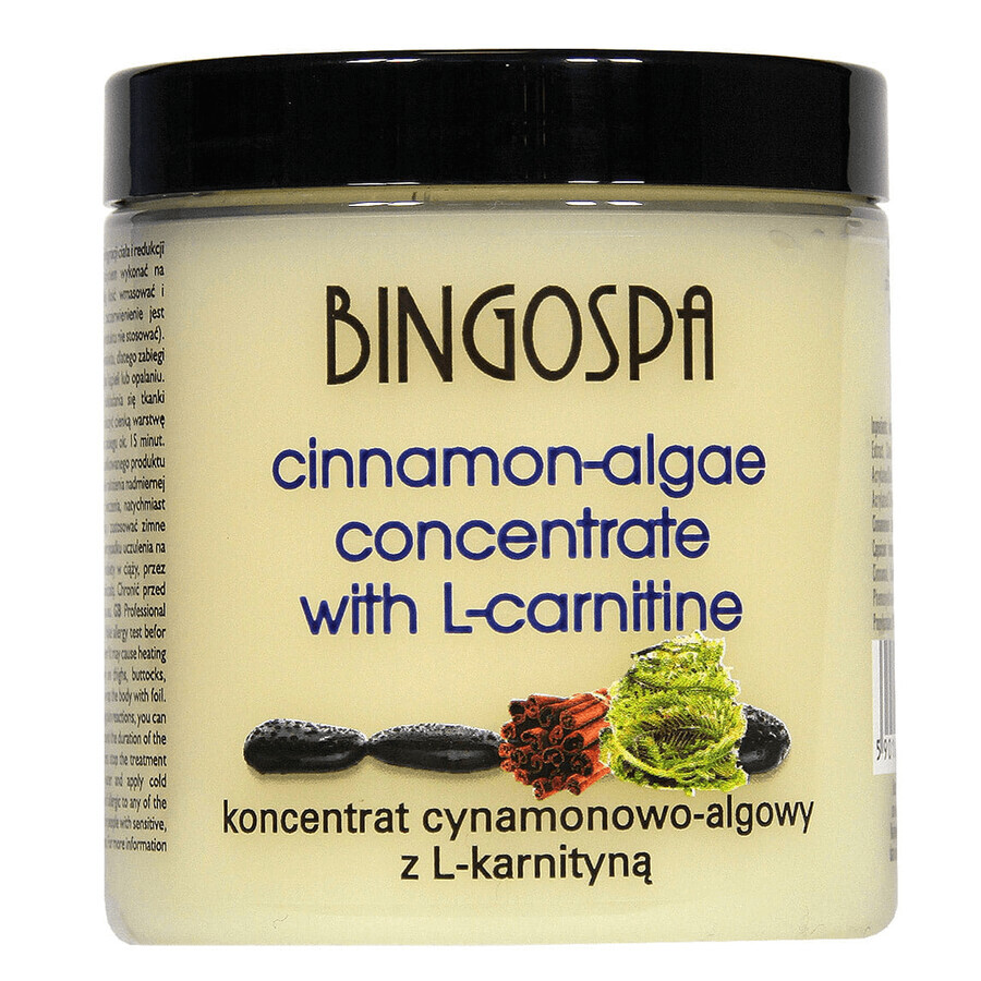 Bingospa, concentrat de alge de scorțișoară cu L-carnitină, 250 g