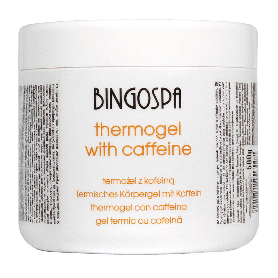 Bingospa, gel térmico con cafeína, 500 g