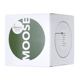 Loovara Moose, classic condoms, 69 mm, 12 pieces
