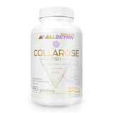 Allnutrition Alldeynn CollaRose Vis, frambozen- en aardbeiensmaak, 180 zuigtabletten