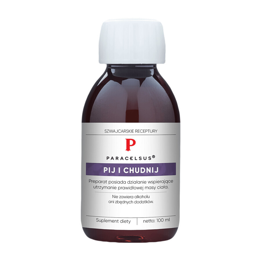 Paracelsus Drink en Verlies Gewicht, 100 ml