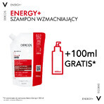 Vichy Dercos Energy+, stimulerende shampoo, reserve, 500 ml