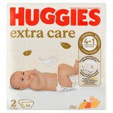 Huggies Extra Care, luiers, Disney, maat 2, 3-6 kg, 24 stuks