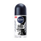 Black &amp;amp; White Invisible Power Roll-On Deodorant voor mannen, 50 ml, Nivea
