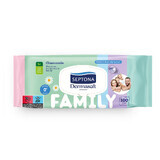 Septona Dermasoft Family, wet wipes, chamomile, 100 pieces