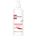 Set Emolium Dermocare, emulsión corporal, 400 ml + gel limpiador cremoso, 400 ml + emulsión de baño, 50 ml gratis