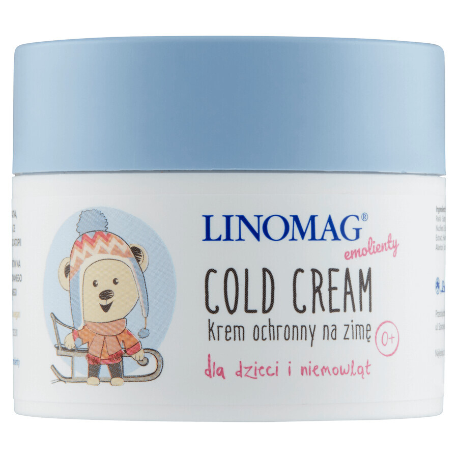 Linomag Winter Care set, olive, 200 ml + protective cream, 50 ml + body wash, 200 ml + winter cream, 50 ml + free contrast card