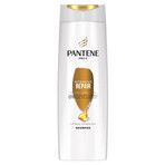 Pantene Kit Riparazione Intensiva, shampoo, 400 ml + balsamo, 200 ml + olio protettivo, 100 ml + fiale per capelli, 3 x 15 ml + trousse per il trucco