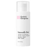 Geek &amp; Gorgeous Smooth Out, krachtige scrub met 12% AHA-zuren en verzachtende cactusvijg, 30 ml