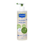 Mustela Bio set, micellair water, niet spoelen, 400 ml + luiercrème, 75 ml + bamboe luier, Safari, 1 gratis