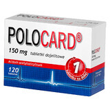 Polocard 150 mg, 120 enteral tablets