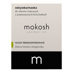 Mokosh, conditioner-mask for dull hair with dry ends, green tea with bergamot, 180 ml