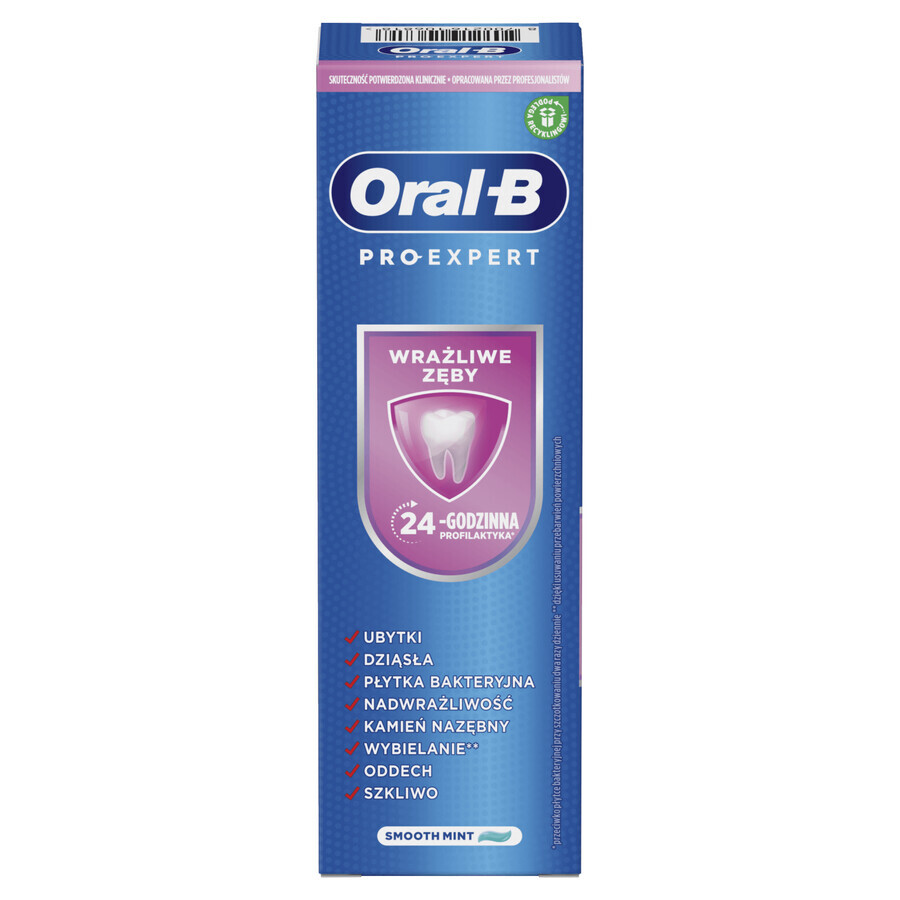 Oral-B Pro-Expert Sensitive tandpasta, 75 ml