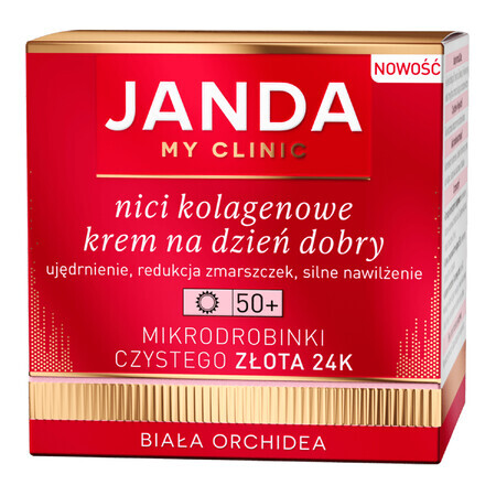 Janda My Clinic Collagen Threads 50+, crème de jour, 50 ml