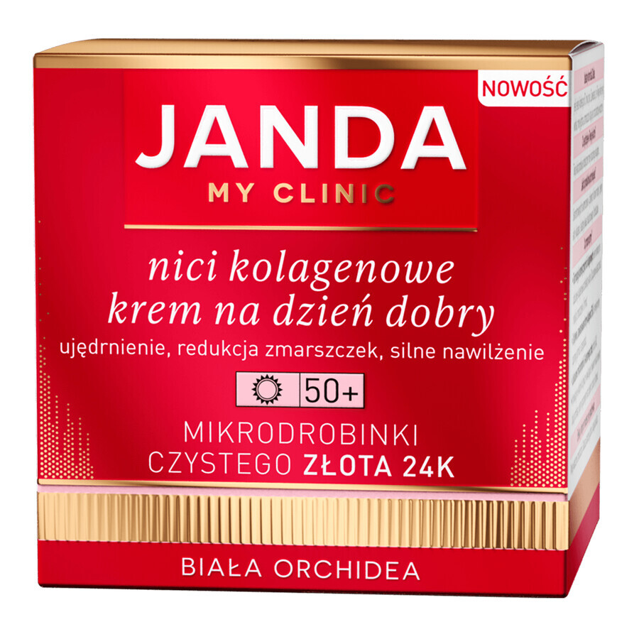 Janda My Clinic Collagen Threads 50+, crème de jour, 50 ml