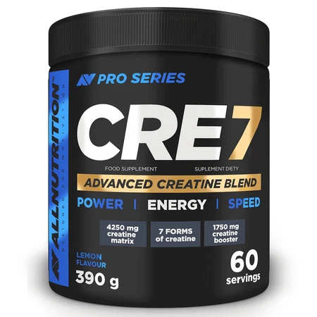 Allnutrition Pro Series CRE7, citroensmaak, 390 g