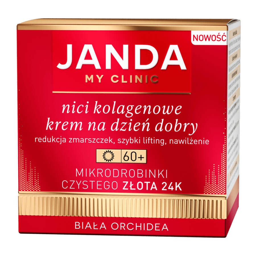 Janda My Clinic Collagen Threads 60+, day cream, 50 ml