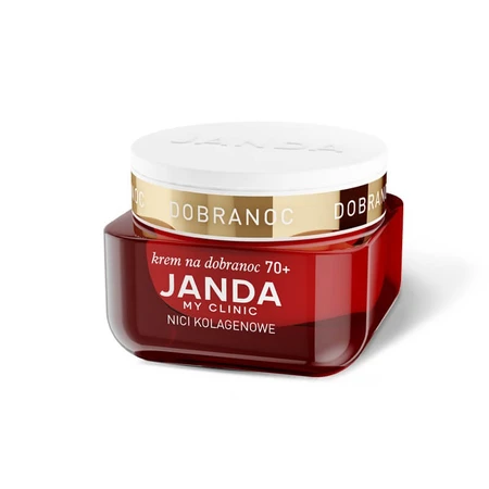 Janda My Clinic Collageendraden 70+, crème voor het slapen gaan, 50 ml