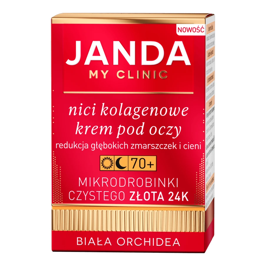 Janda My Clinic Collageendraden 70+, oogcrème, 15 ml