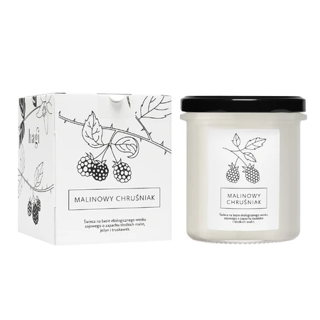 Hagi Raspberry Bough, soy candle, 230 g