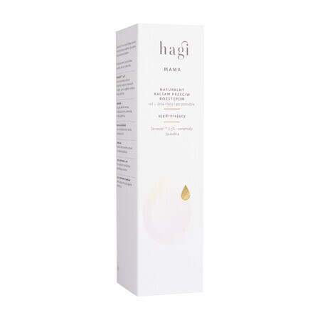 Hagi Mama, natuurlijke anti-stretch mark balsem, verstevigend, 200 ml