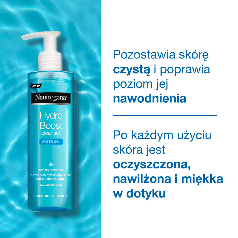 Neutrogena Hydro Boost, hydraterende gezichtswasgel, 200 ml