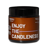 Veoli Botanica Enjoy The Candleness, veganistische massagekaars met 40% sheaboter en pruimenpitolie, 100 ml