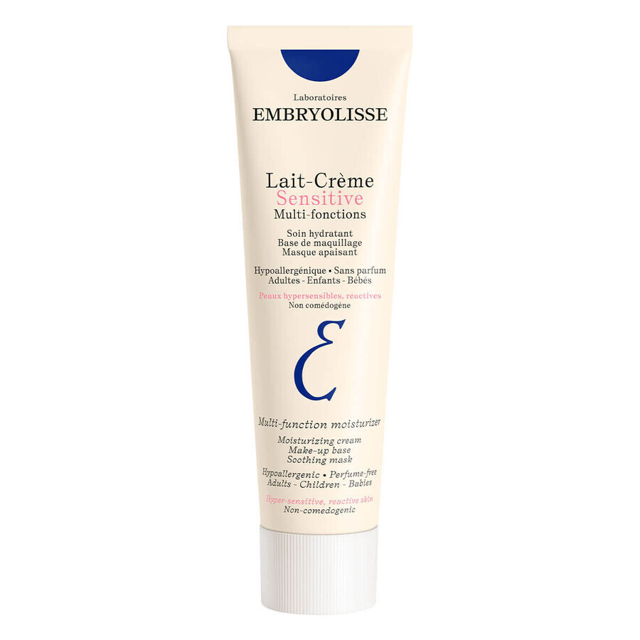 Embryolisse, crema nutriente e idratante per pelli sensibili, 100 ml