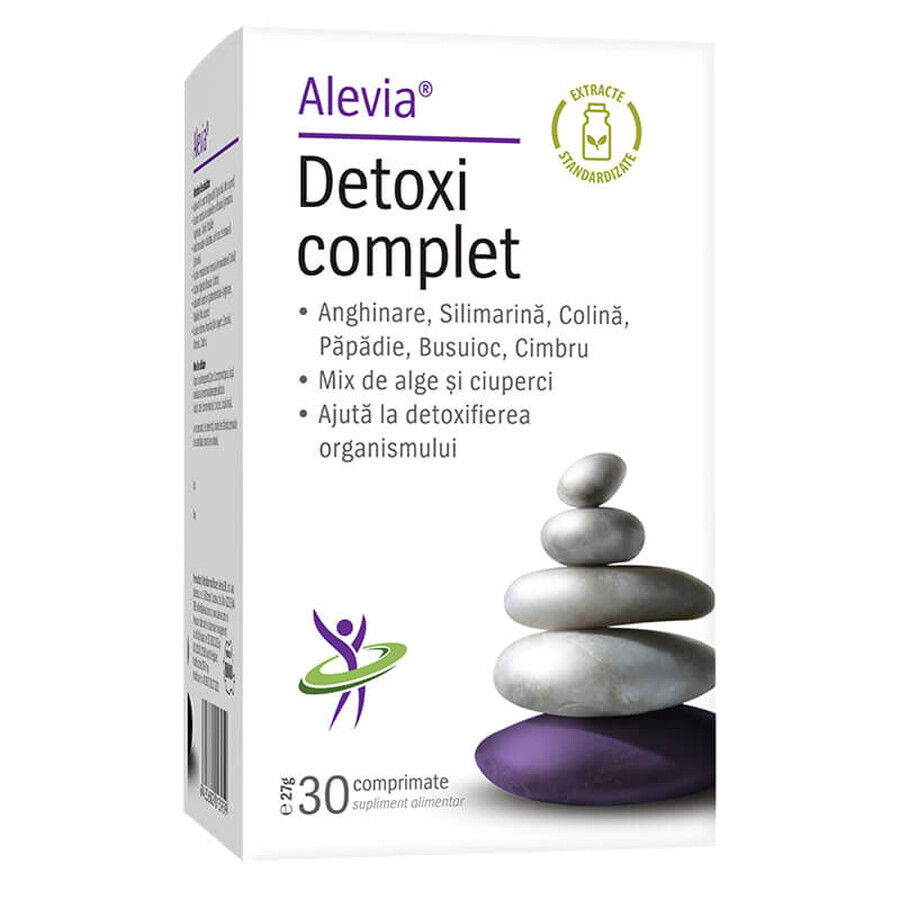 Detox Compleet, 30 capsules, Alevia