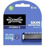 Wilkinson Sword Hydro 5, cartușe de schimb, Skin Protection Regular, 4 bucăți