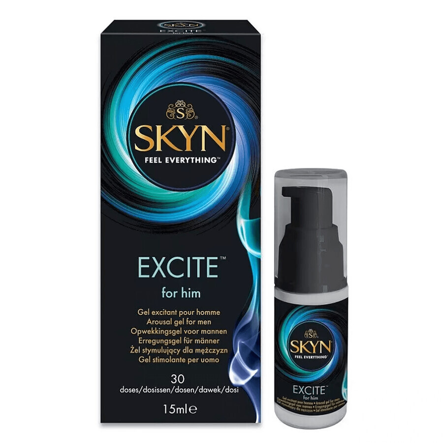 Unimil Skyn ​​​​Excite For Him, gel estimulante para hombres, 15 ml