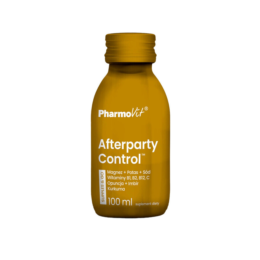 PharmoVit Afterparty Control Supplementen &amp; Ga, 100 ml