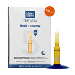 Set mit kostenlosen MartiDerm Shots Arbutin Dark Spots, Gesichtsserum, 20 ml + Platinum Night Renew, Nacht-Booster, 2 ml x 5 Ampullen