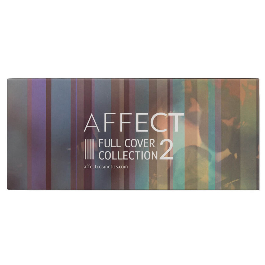 Affect Full Cover Collection 2, palette de camouflage, 8 x 3 g