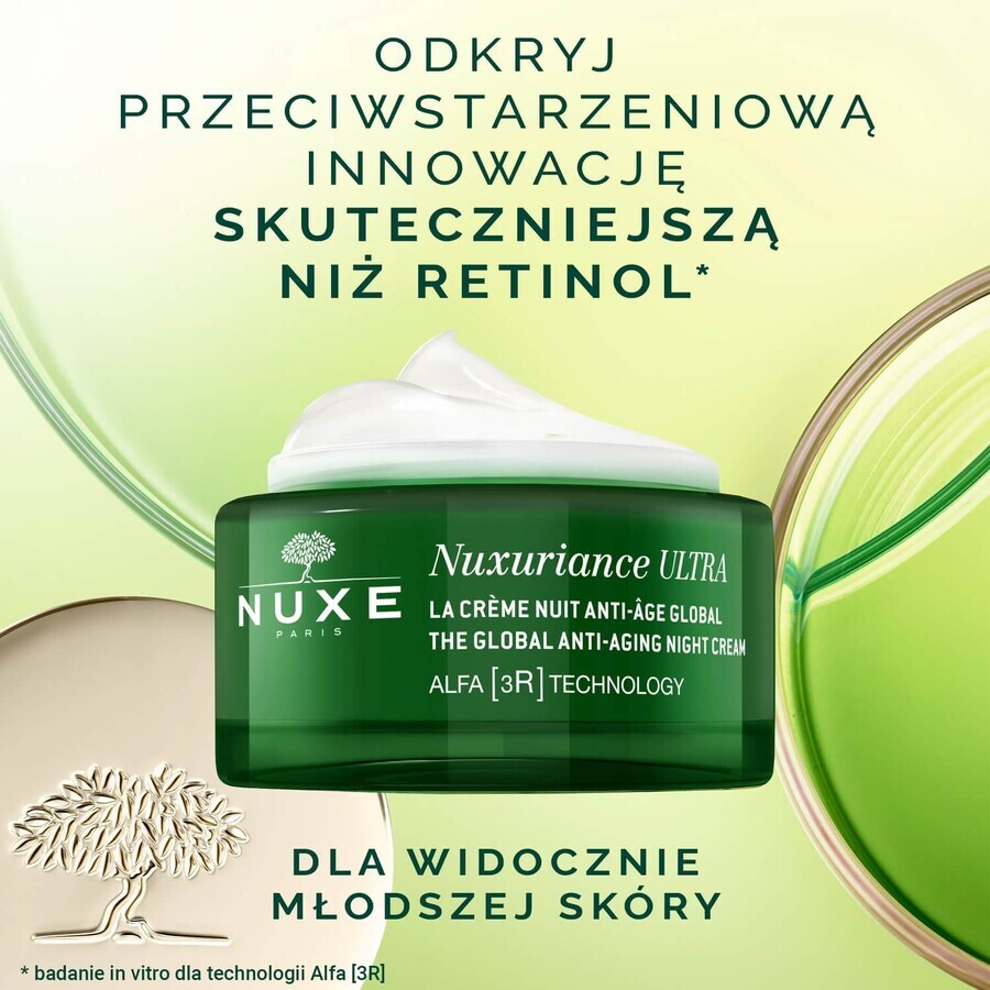 Nuxe Nuxuriance Ultra, cremă de noapte anti-îmbătrânire, 50 ml