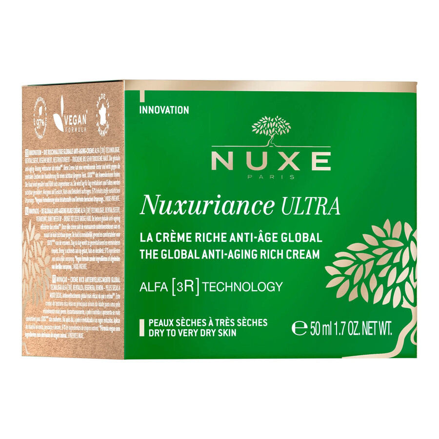 Nuxe Nuxuriance Ultra, crema de día rica antiedad, 50 ml