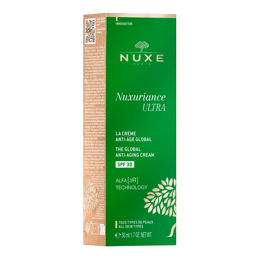 Nuxe Nuxuriance Ultra, crema de día antiedad, SPF 30, 50 ml