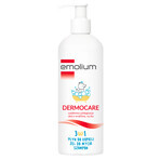 Emolium Dermocare 3-in-1 set, badlotion, wasgel en shampoo, na 1 maand, 2 x 400 ml + bademulsie, 50 ml gratis