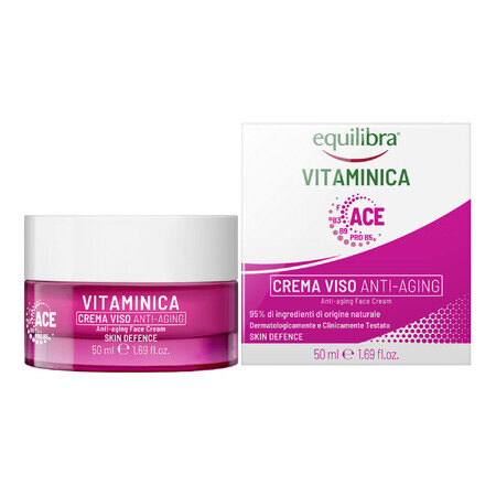 Equilibra Vitaminica, antiverouderende gezichtscrème, 50 ml