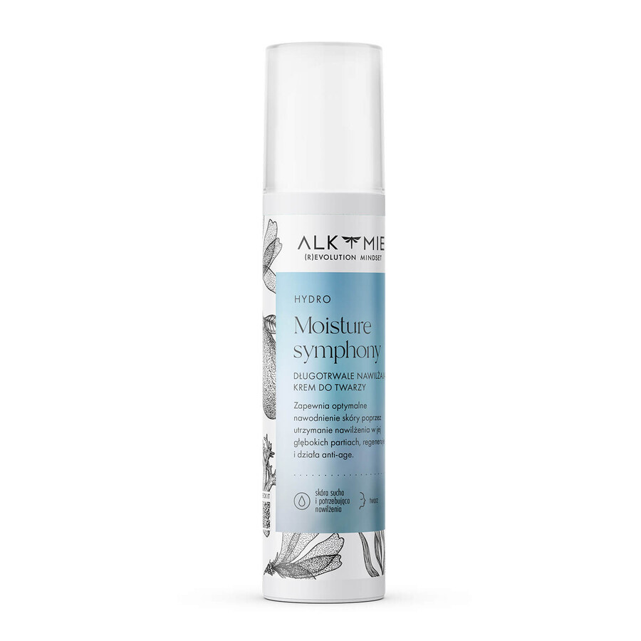 Alkmie Hydro Moisture Symphony, langdurige vochtinbrengende gezichtscrème, 50 ml