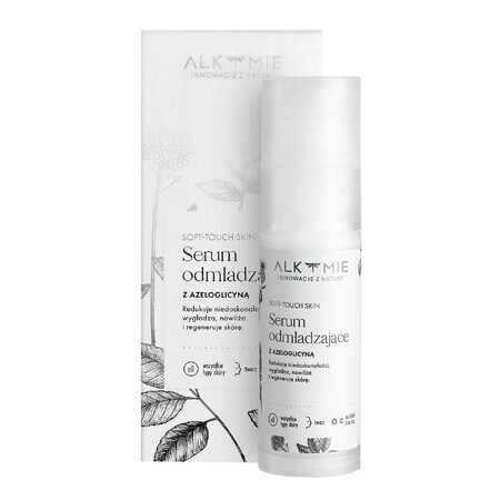 Alkmie Soft-Touch Skin, rejuvenating serum with azeloglycine, 30 ml