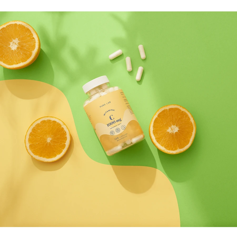Pure Lab Witamina C 1000 mg, 130 kapsułek wegańskich: ceny i cechy
