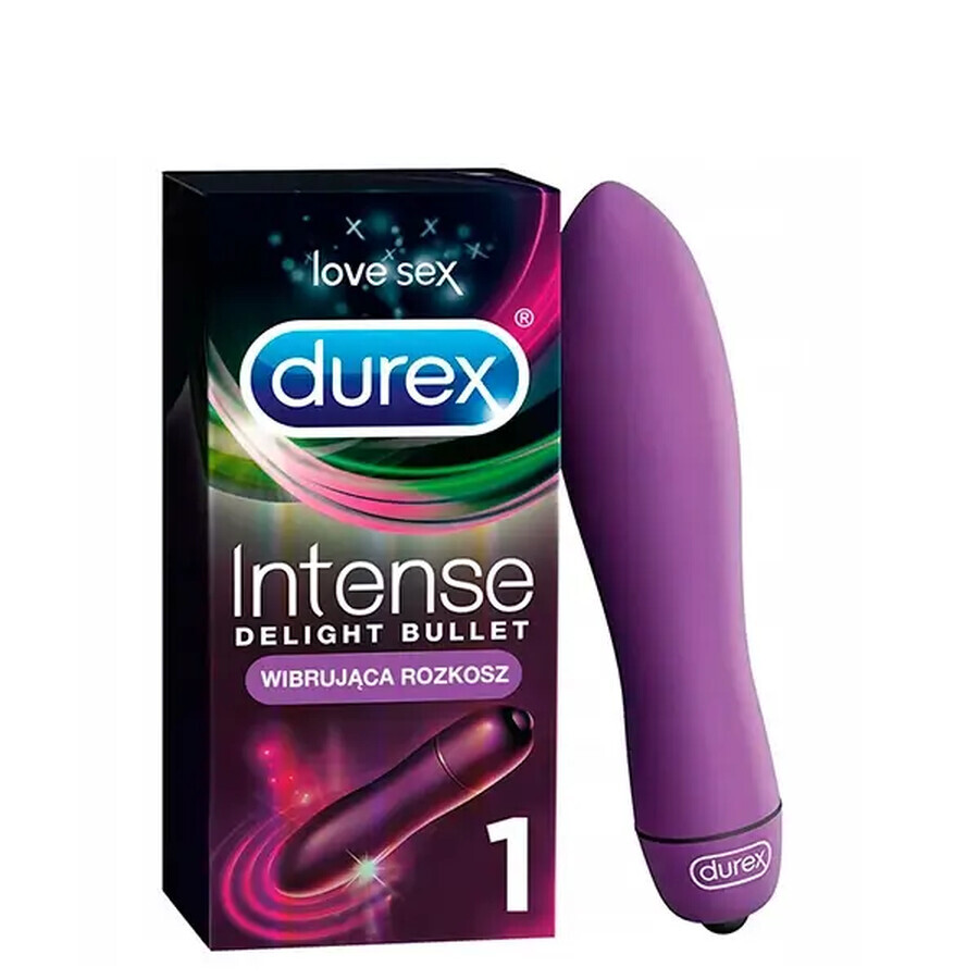 Intense Delight Bullet Mini trilapparaat voor sensuele stimulatie, Durex