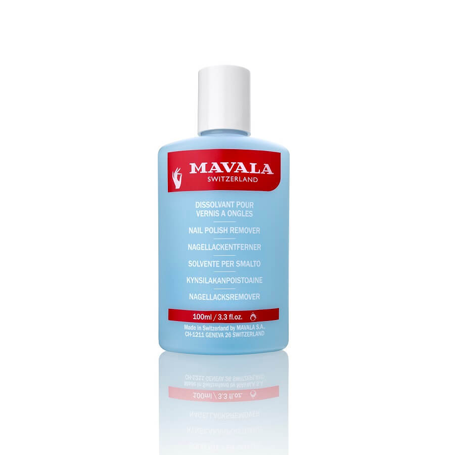 Dissolvant bleu à l'acétone, 100 ml, Mavala